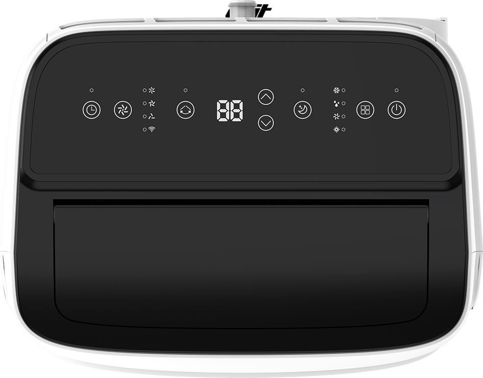 Climatiseur mobile Elite SmartAir E_25CH — 30 m², 12 000 BTU, froid et chaud – Image 4