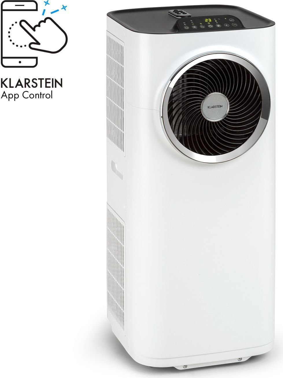 Climatiseur mobile Klarstein Kraftwerk Smart 10K Blanc — Wifi, 10000 BTU – Image 2