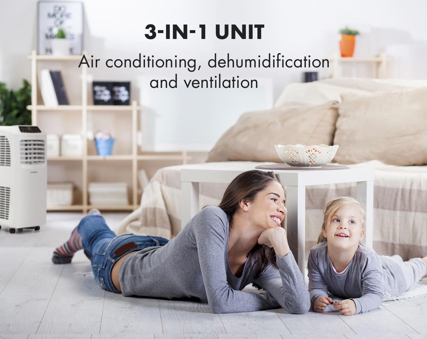 Climatiseur mobile Klarstein Pure Blizzard 7000 BTU — compact et silencieux – Image 3